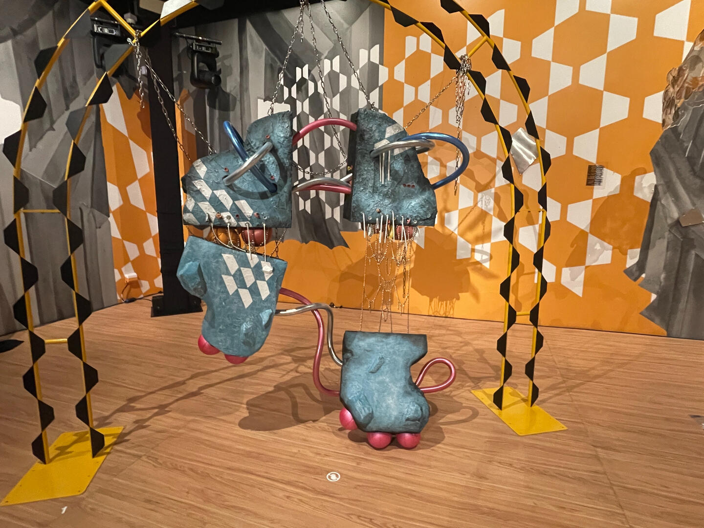 Glue Your Eyelids Together, a time-based sculptural installation Glue Your Eyelids Together, a time-based sculptural installation