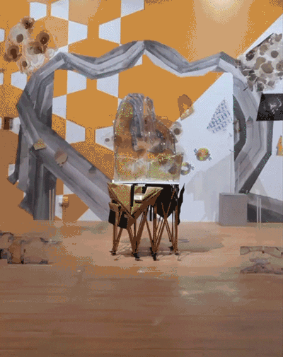 Film-objects, Solo Exhibition Dance in the Destruction Dance