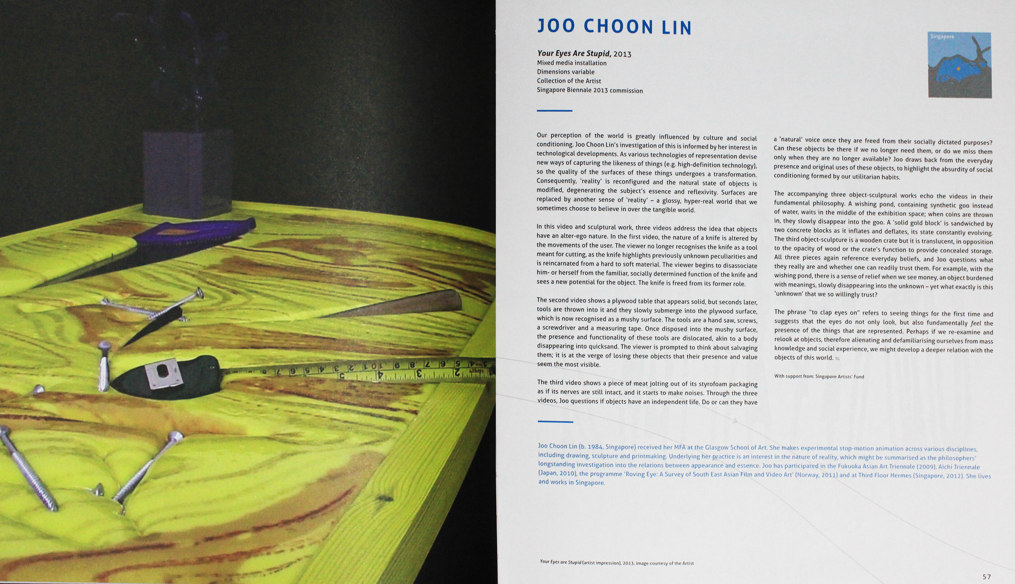 Catalogue, Singapore Biennale 2013: If the World Changed